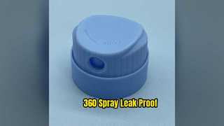 Válvula de spray de protetor solar com precisão à prova de vazamento 360 spray