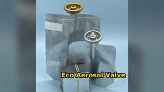 Saco de embalagem Eco Aerossol no sistema de válvula