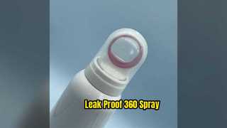 Válvula de proteção solar em aerossol, spray de precisão à prova de vazamento 360