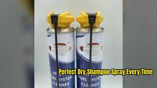 Atuador de shampoo seco de 360 ​​graus para volume perfeito