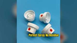 Válvula de shampoo a seco: spray perfeito sempre