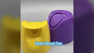 Embalagem confiável de tampas de aerossol seguras