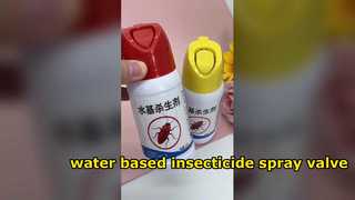 válvula de pulverização de inseticida à base de água