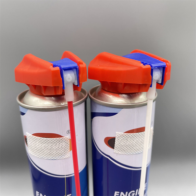 comprar Capuz de pulverização de aerossóis de duas vias versátil para manutenção e lubrificação automotiva Fabricação em linha