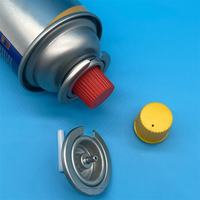 comprar 1 polegada compacto cartucho de gás de butano válvula eficiente e poupança de espaço regulador cozinha portátil Fabricação em linha
