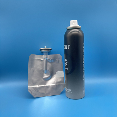 comprar Saco de recipiente versátil com aerossol de válvula para distribuição precisa de 1 litro de capacidade para fluidos automotivos Fabricação em linha