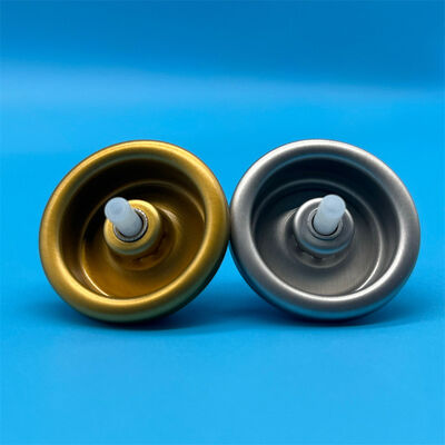 comprar Valva de alumínio invertida de alto desempenho para mousse de cabelo aerosol Fabricação em linha