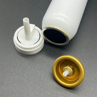 comprar Acessório de mousse de cabelo de aerossol universal para marca OEM com tampa e atuador personalizáveis Fabricação em linha