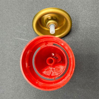 comprar Bocal de distribuição de mousse de cabelo giratório de 360 graus seguro para viajantes e estilo em movimento com tampa de bloqueio à prova de vazamento Fabricação em linha