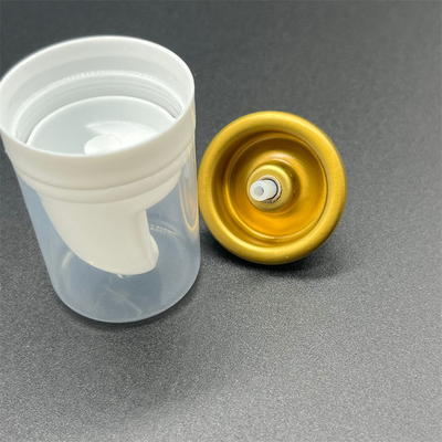 comprar Mousse de cabelo profissional tipos de válvulas de aerossol Salão de qualidade de estilo 32mm Tamanho do pescoço Fabricação em linha