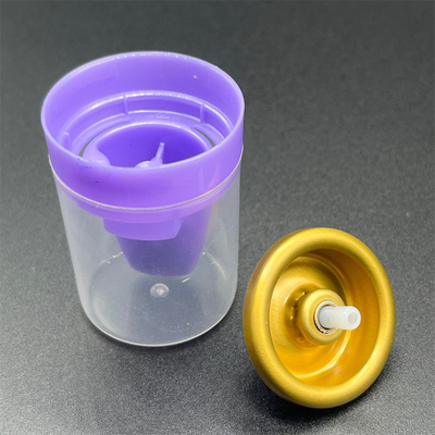 comprar Produto Eco-Friendly Hair Styling Valve Materiais biodegradáveis 0.8mm Orifício para Mousse e Gels Fabricação em linha