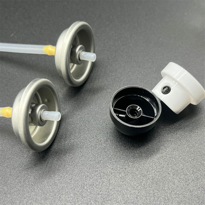 comprar Válvula de aerossol de folha de flandres/alumínio de 1 polegada para latas de spray corporal com desempenho à prova de vazamentos Fabricação em linha