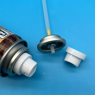 comprar Válvula de pulverização de shampoo seco para absorção de névoa de pó de óleo e desempenho de pulverização fino Fabricação em linha