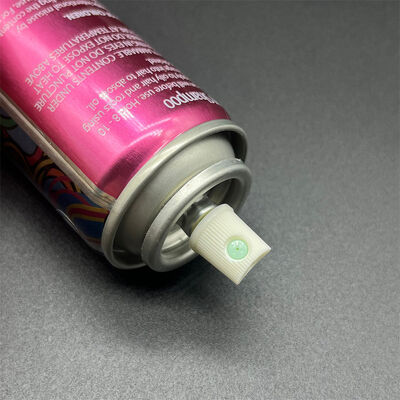 comprar Válvula cosmética profissional do aerossol da válvula do pulverizador do aerossol do champô seco Fabricação em linha