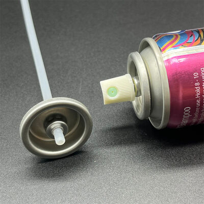 comprar Válvula de spray de shampoo seco com controle de fluxo consistente e dispersão uniforme Fabricação em linha