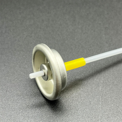 comprar Válvula de aerossol de precisão para distribuição controlada. Ideal para produtos de limpeza e refrescantes de ar. Fabricação em linha