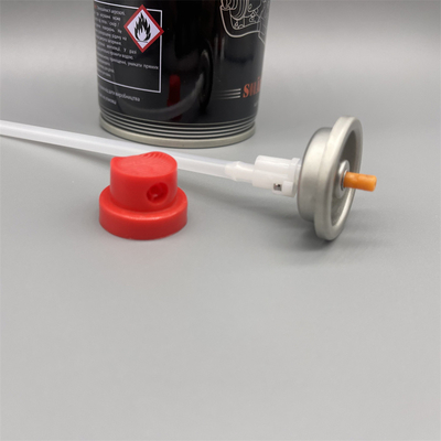 comprar 360 Degree Direction Aerosol Valves With Actuator for lubricant Aerosol Tin Cans Fabricação em linha
