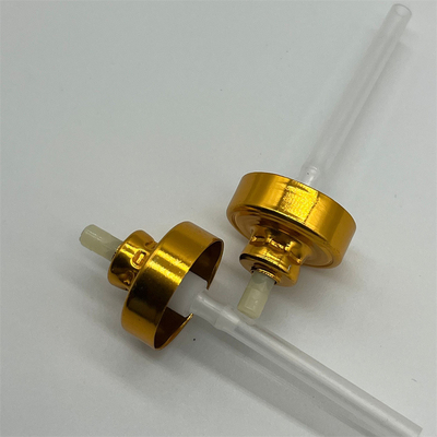 comprar Tipo de válvula de aerossol contínua de alumínio de alto desempenho 20 mm para distribuição de aerossóis Fabricação em linha