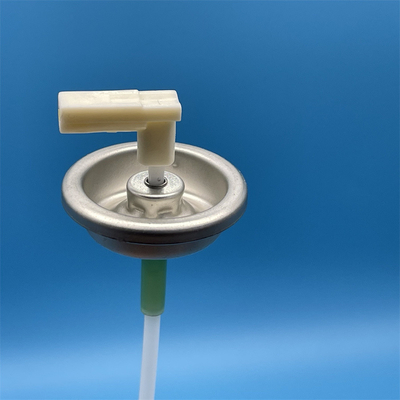 comprar Válvulas de pulverização dosadora de aerossol de uma polegada com atuadores tipo L para ambientador Fabricação em linha