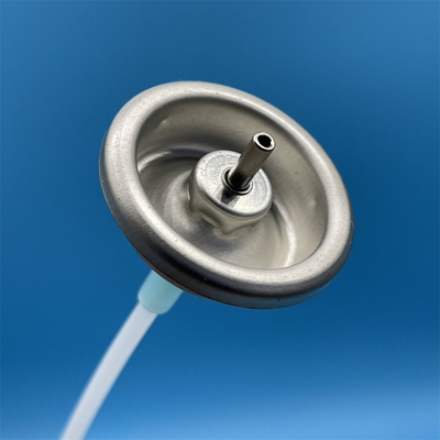 comprar Wholesale 1 Inch Metal Metering Aerosol Can Valve with Actuator for Air Freshener Fabricação em linha