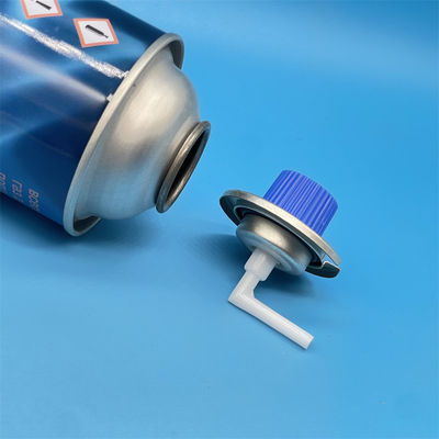 comprar Valva de gás de butano aerossólico, válvula de lata de estanho aerossólico para latas de combustível portáteis Uso de controle de gás de precisão Fabricação em linha