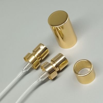 comprar Electroplated Perfume Pump with Metal Collar for Premium Perfume Fabricação em linha