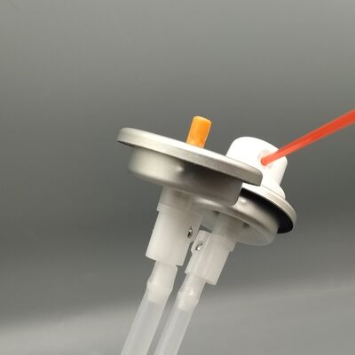 comprar Válvula de Aerosol de 360 Graus de Alta Confiabilidade com Atuador para Sprays Corta-Fogo e Espumas Isolantes com Saída de Alto Volume Consistente Fabricação em linha