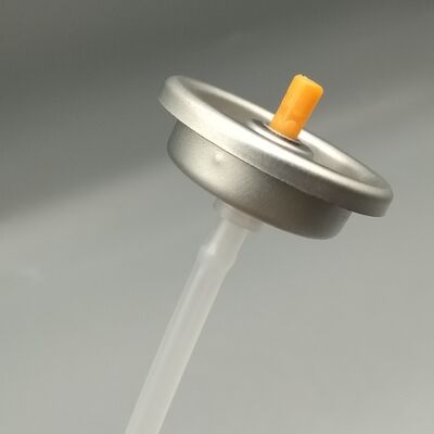 comprar Válvula de pulverização para limpador de aerossóis de lata Válvula de limpeza industrial com compatibilidade com solventes e design à prova de vazamento Fabricação em linha