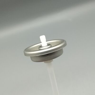 comprar Válvula de pulverização de aerossóis para aplicações de latas de limpeza   Válvula de distribuição de precisão para limpeza industrial Fabricação em linha