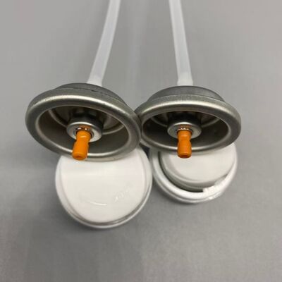 comprar Válvula de distribuição de espuma de barbear para homens Válvula de aerossol à prova de vazamento para produtos de higiene Fabricação em linha