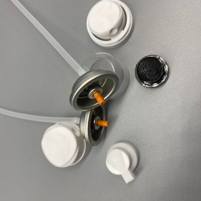 comprar Válvula Dispensadora de Espuma de Barbear Masculina Confiável, Aerossol Antivazamento Fabricação em linha