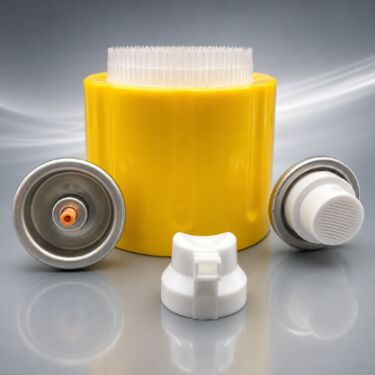 comprar Válvula de aerossol de limpeza de espuma premium e sistema de tampa com saída de espuma densa, proteção de tampa segura e suporte de retenção de superfície Fabricação em linha