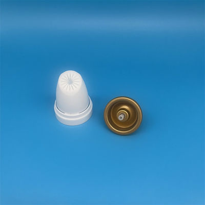 Válvula de alumínio invertida de mousse de cabelo em aerossol para produtos de higiene pessoal