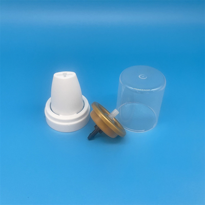 Válvula de distribuição de mousse de cabelo de aerossol de precisão para profissionais de estilo