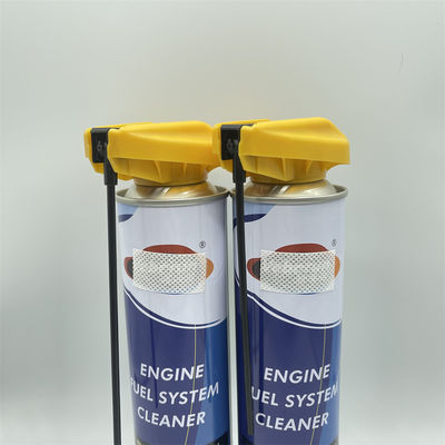 Tampa de aerossol bidirecional dobrável premium para latas de spray de lubrificante e limpador de manutenção industrial