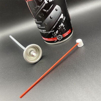 Válvula de aerossol de limpeza de carburador de pulverização ajustável para remoção de ferrugem e lubrificação