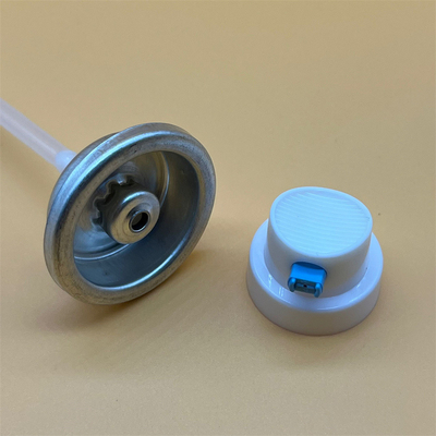 Adaptador de válvula de aerossol feminino compacto para pintura portátil e artesanato de passatempo Design leve