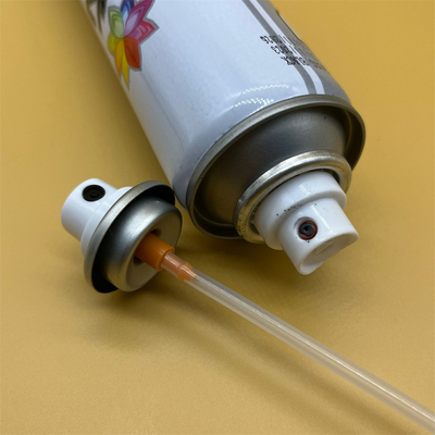Adjustable Flow Male Paint Aerosol Spray Valve For Aerosol Cans