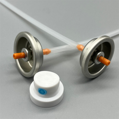 Metal Precision Paint Spray Can Actuator Valve para aplicação de pulverização Alta eficiência controle fácil