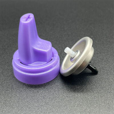 Válvula de espuma de mousse de aerossol profissional para aplicações de modelagem de cabelo e cuidados pessoais