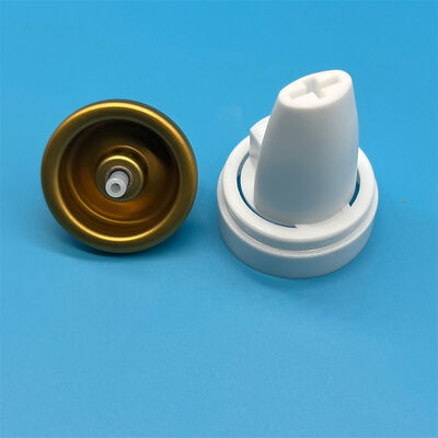 Bico de dispensador de mousse aerossol de alto desempenho para fixação forte para penteados extremos e cabelos grossos com aplicação direcionada