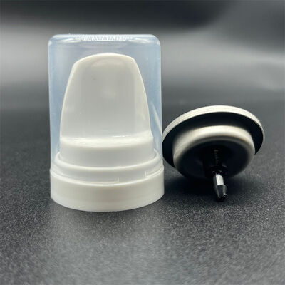 Dispensador de mousse de cabelo aerosol de dose medida de precisão para resultados de estilo consistentes com saída de espuma controlada e precisão de uma única pressão