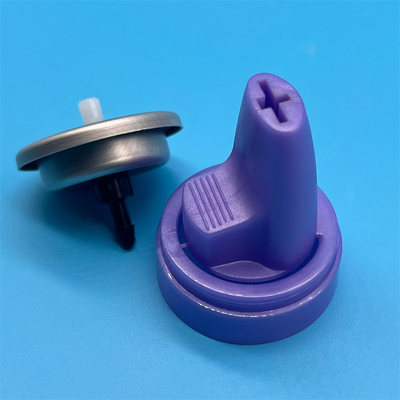 Válvula de dispensador de mousse para cabelos profissional para liberação suave e consistente