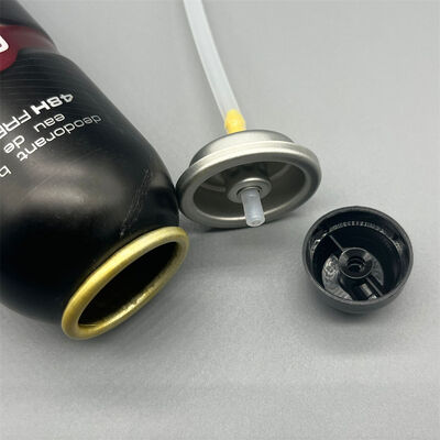 1 Pulgada de Deodorante Corpo de Precision Spray Valve com vedação à prova de vazamento para entrega consistente de aerossóis