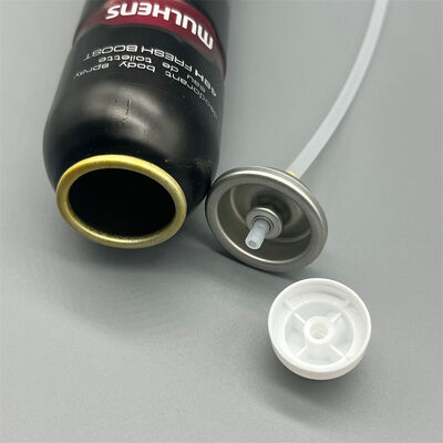 Válvula de aerossol de spray corporal Válvula de spray premium projetada para distribuição de névoa fina