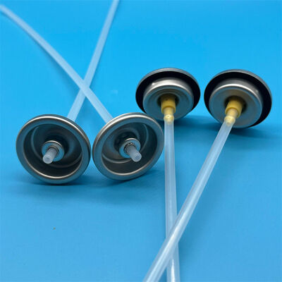 Válvula de pulverização de shampoo seco com bocal de névoa ultra-fina para desempenho livre de resíduos e vedação compacta à prova de vazamento