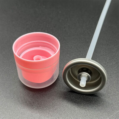 válvula de pulverização de shampoo seco com vedação à prova de vazamento para cuidados capilares sem resíduos