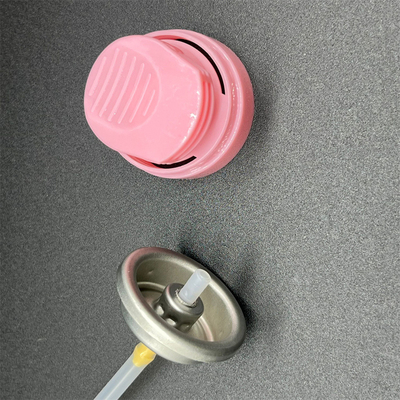 Valva de pulverização de shampoo seco de alta qualidade com distribuição de precisão do atuador para cuidados com o cabelo