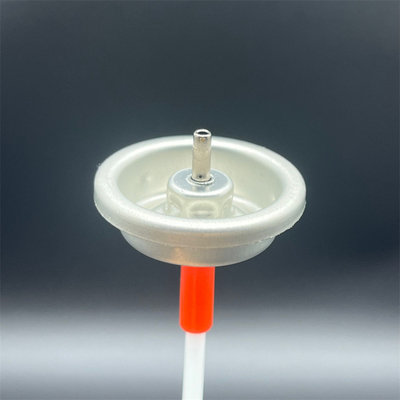Uma válvula medida de uma polegada com válvula de atuador em forma de L em solução de medição de alta precisão em aerossóis