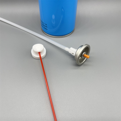 Válvula de aerossol de 360 graus para serviço pesado com atuador para lubrificantes e desengraxantes automotivos, com bico resistente a entupimentos e de precisão
